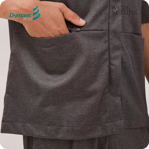 Minna Short Sleeves - Charcoal Grey