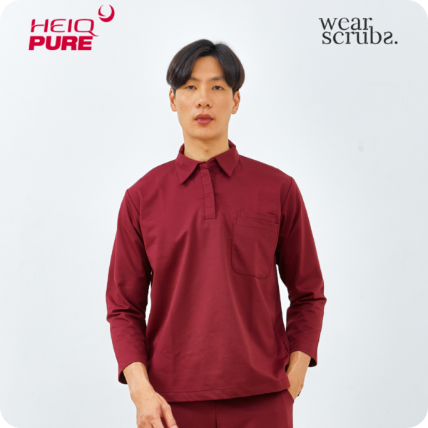 1 Arden Long Sleeves - Maroon