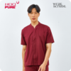 1 Kai Short Sleeves - Maroon