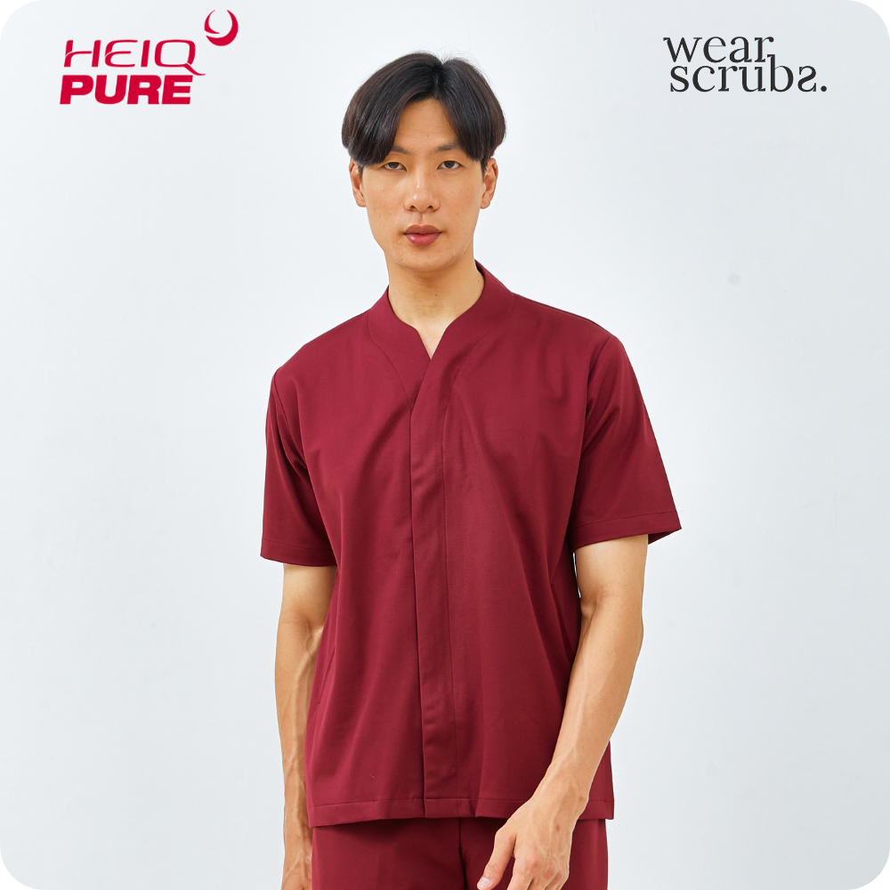 Kai Short Sleeves - Maroon