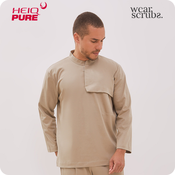 1 Matteo Long Sleeves - Beige