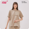1 Matteo Short Sleeves - Beige