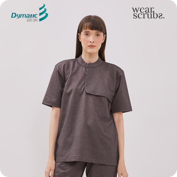 1 Matteo Short Sleeves - Charcoal Grey