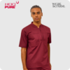1 Taylor Short Sleeves - Maroon
