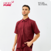 Arden Short Sleeves - Maroon