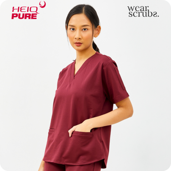 2 Alex Short Sleeves - Maroon