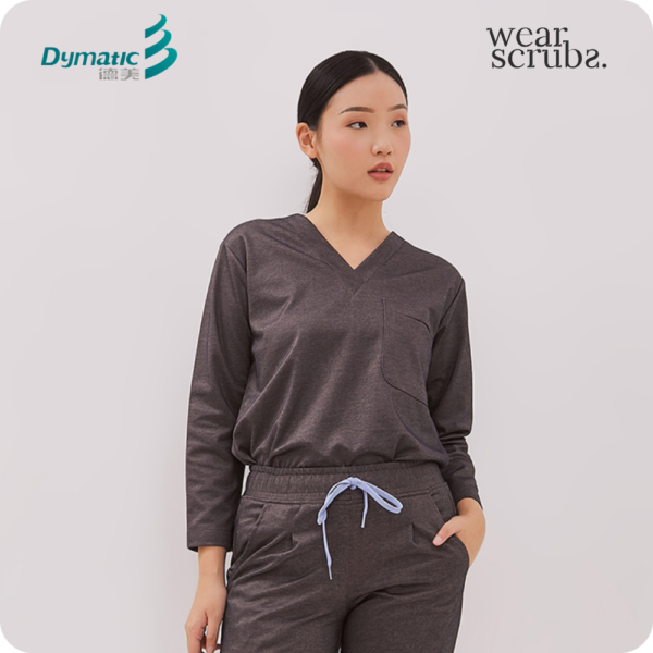 Ally Long Sleeves - Charcoal Grey