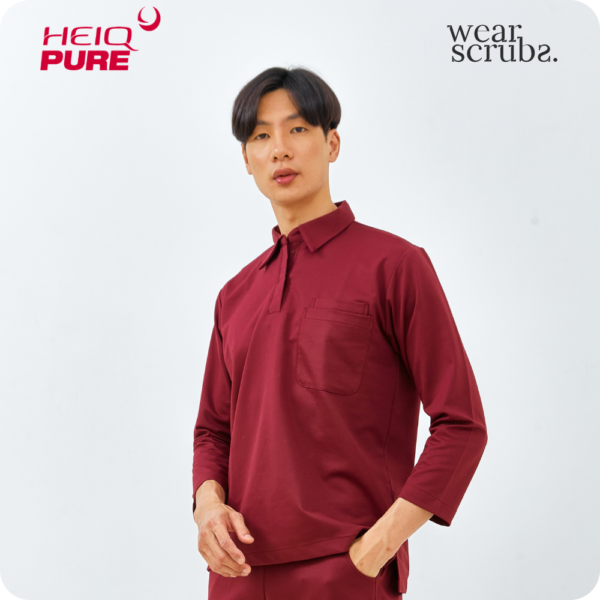 3 Arden Long Sleeves - Maroon