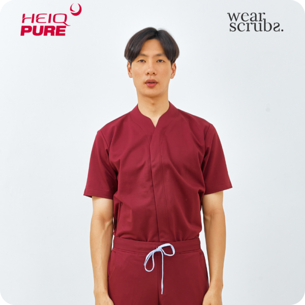 3 Kai Short Sleeves - Maroon