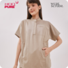 Nora Short Sleeves - Beige