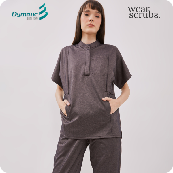 3 Nora Short Sleeves - Charcoal Grey