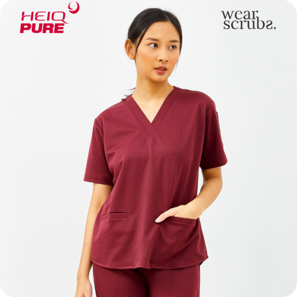 3 Alex Short Sleeves - Maroon