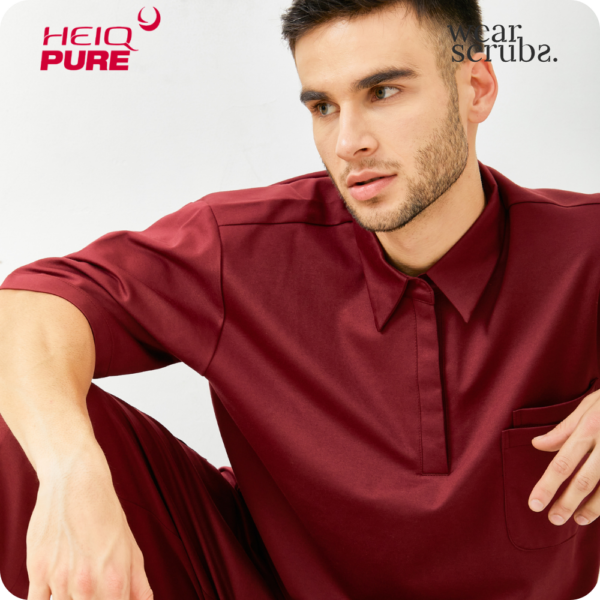 Arden Short Sleeves - Maroon