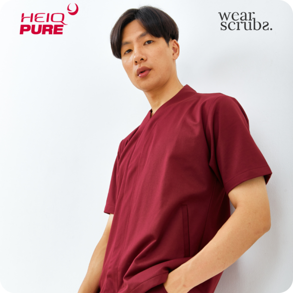 4 Kai Short Sleeves - Maroon