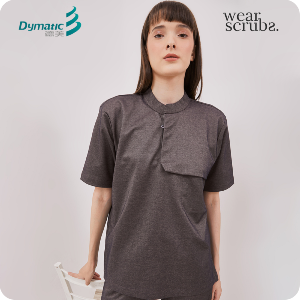 4 Matteo Short Sleeves - Charcoal Grey