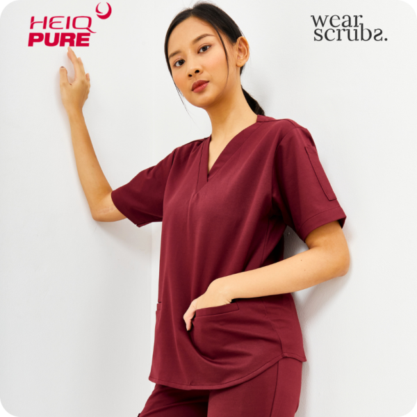 4 Alex Short Sleeves - Maroon