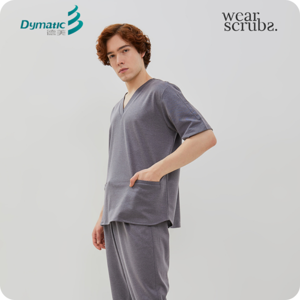 Alex Short Sleeves - Light Grey